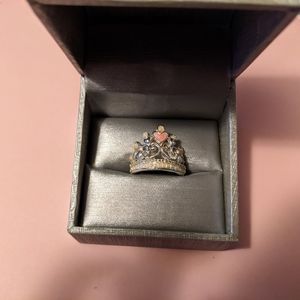 925 Silver Kids Princess ring.
